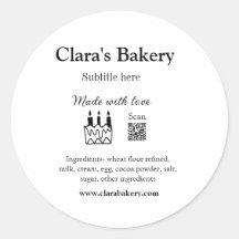 Pastel de panadería agregar ingredientes hechos co