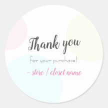 Pastel Moderno Simple Gracias Por Su Compra