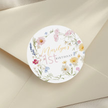 Pastel Pequeño Chica de Flor Silvestre