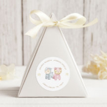 Pastel Plush Toys Baby Shower