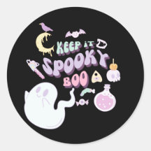Pastel Spooky Fantasma y Banda Black Halloween