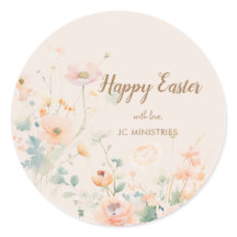 Pastel Spring Flowers Feliz Pascua