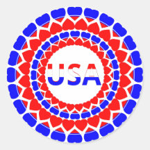 Patriótico Cute de Estados Unidos