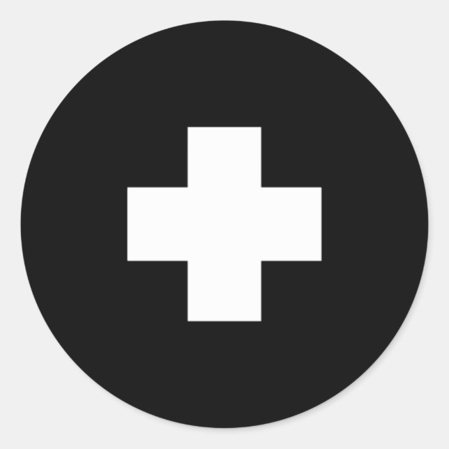 Pegatina Redonda Patrol You Fall We Haul New  (Anverso)