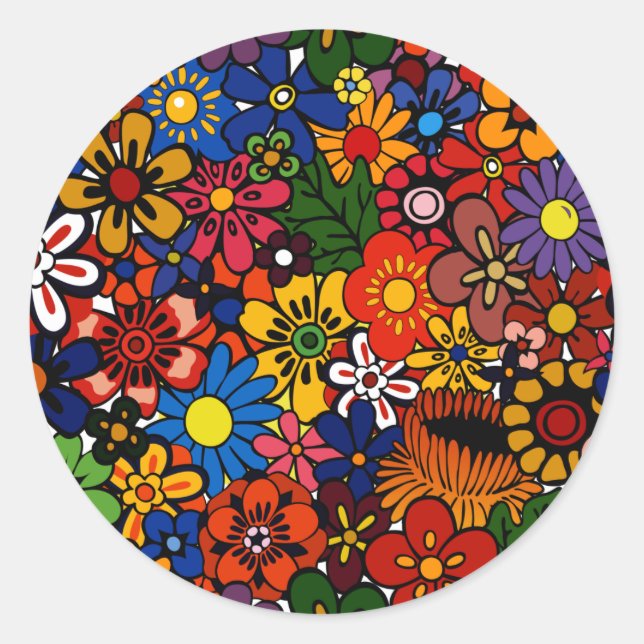 Pegatina Redonda Patrón 1 (Anverso)