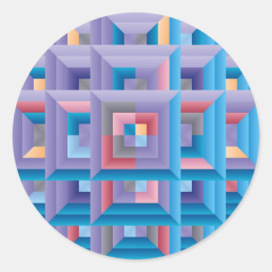 Pegatina Redonda Patrón 4