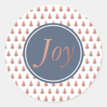 Patrón de árbol de Navidad en rosa dorado azul