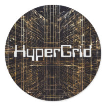 Patrón HyperGrid inspirado en IA