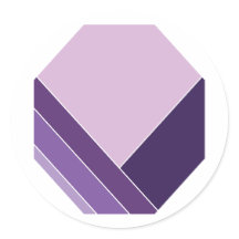 Patrón Lilac Purple Elegant Vee Home