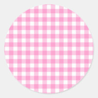 Patrón rosa de Gingham