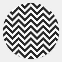 Patrón simple de cheurón blanco negro