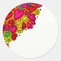 Patrón único de corazón de corte