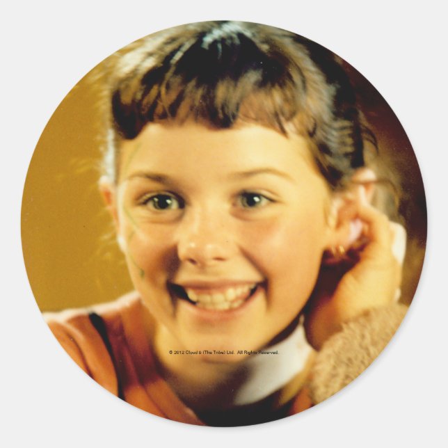 Pegatina Redonda Patsy La Tribu (Anverso)