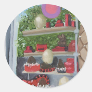 PEGATINA REDONDA PAUL LAMOTTE: 27 LUGAR NAPOLEON BONAPARTE