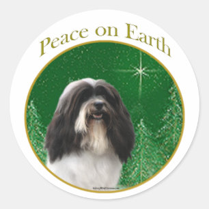 Pegatina Redonda Paz de La Habana