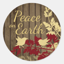 Paz en la Tierra Pájaros de Woodland