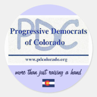 Pegatina Redonda PDC - Haciendo más Pegatinas