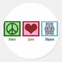Peace Love Hippos