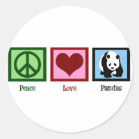 Peace Love Pandas