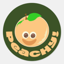 Peachy Peach Time Fun Personalizado Cutie