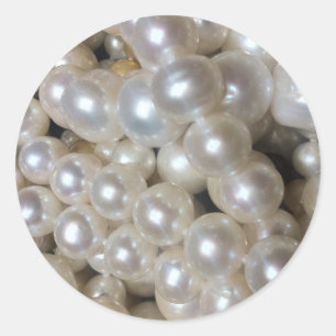 Pegatina Redonda Pearl