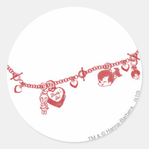 Pegatina Redonda PEBBLES™ Friendship Chain