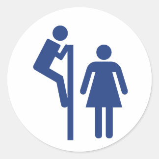 Pegatina Redonda Peeper