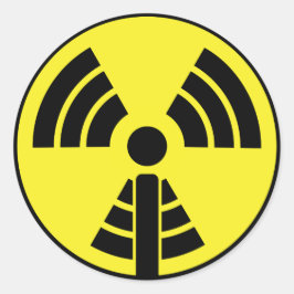 Pegatina Redonda ¡pegatina de Apodcastalypse!