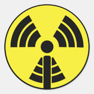 Pegatina Redonda ¡pegatina de Apodcastalypse!