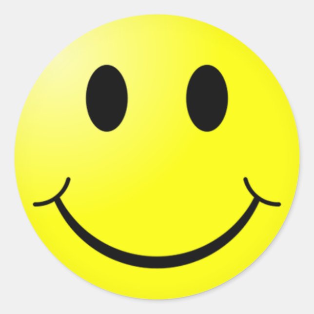Pegatina Redonda pegatina_sonrisa (Anverso)