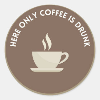 Pegatina Redonda Pegatina/Stickers redondo con Mensaje divertido