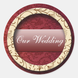 Pegatina Redonda pegatina_wedd_ring