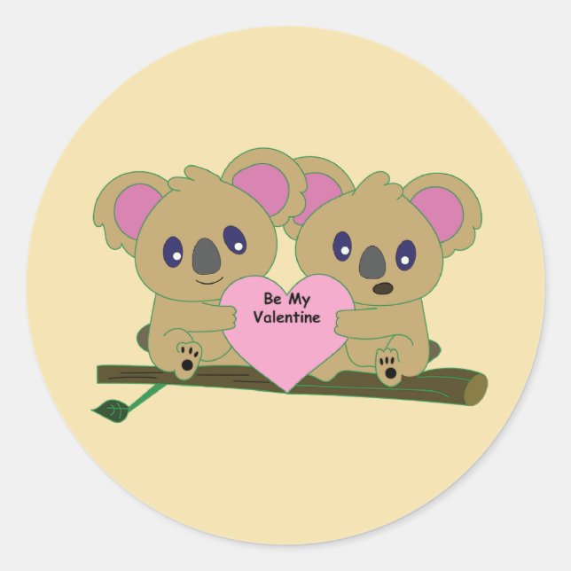 Pegatina Redonda Pegatinas (Anverso)