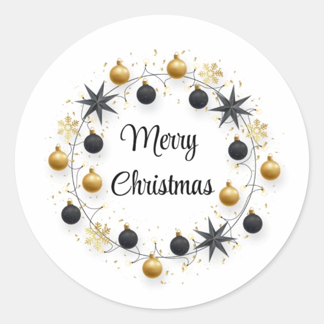 Pegatina Redonda pegatinas (Anverso)