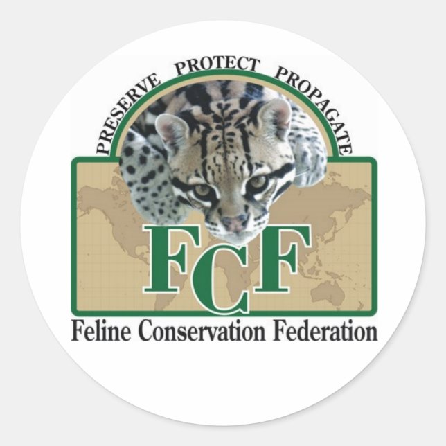 Pegatina Redonda Pegatinas (Anverso)