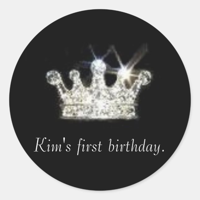 Pegatina Redonda Pegatinas (Anverso)