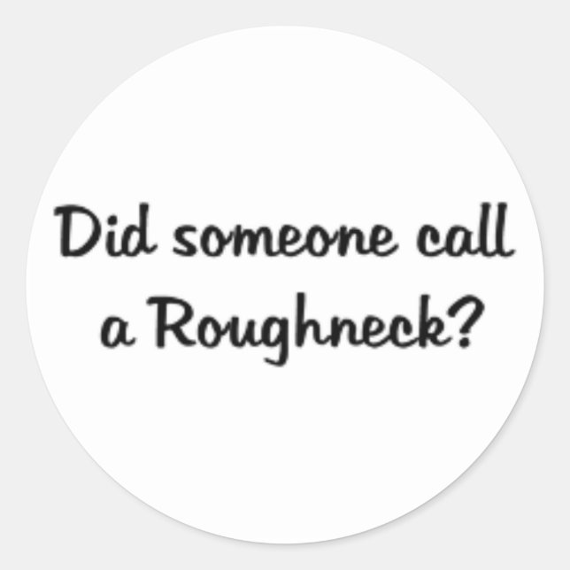 Pegatina Redonda pegatinas (Anverso)