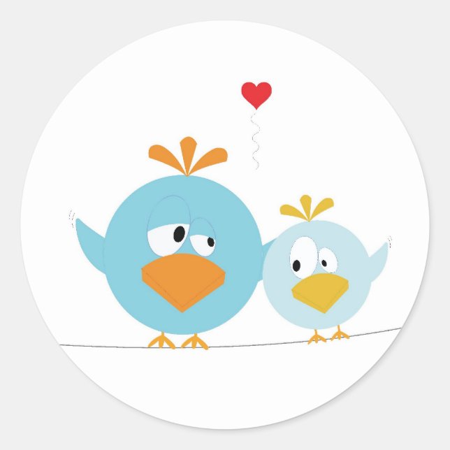 Pegatina Redonda pegatinas (Anverso)