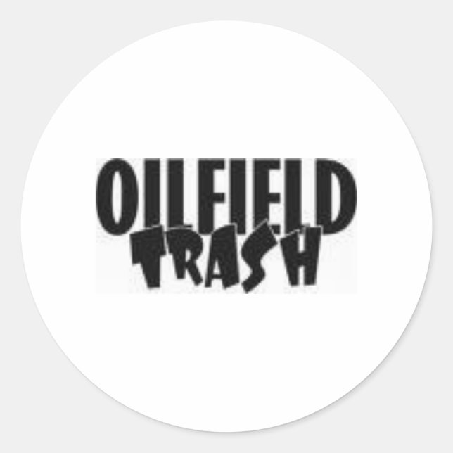 Pegatina Redonda pegatinas (Anverso)