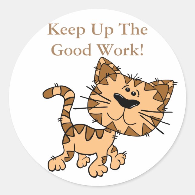 Pegatina Redonda Pegatinas (Anverso)