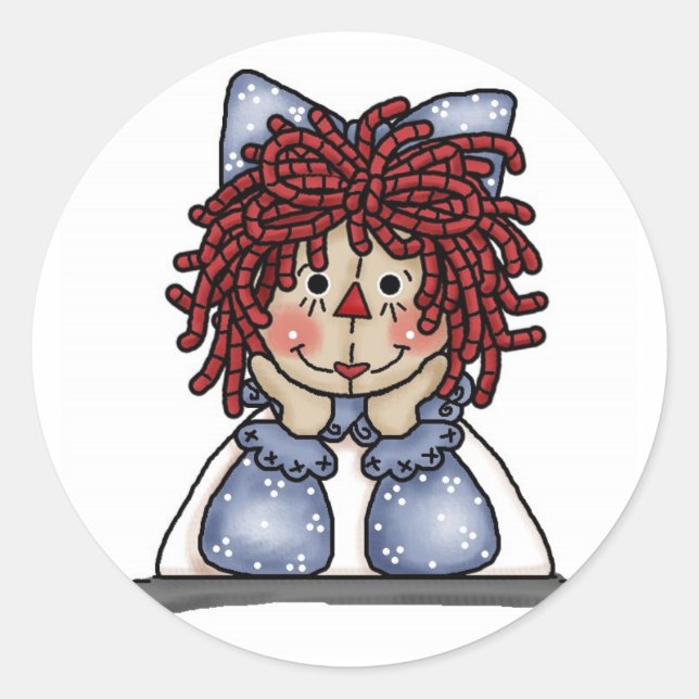 Pegatina Redonda pegatinas (Anverso)