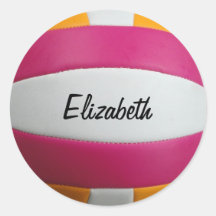 Pegatinas adaptables del voleibol