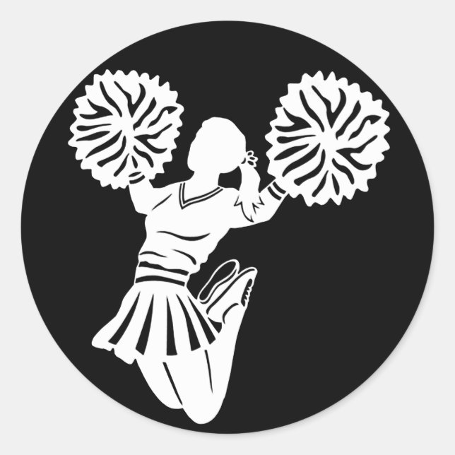 Pegatina Redonda Pegatinas animadores (Anverso)