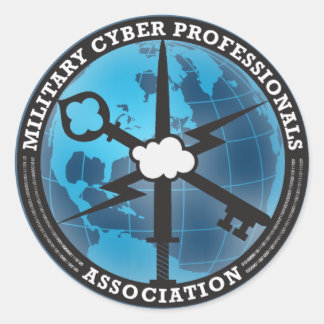 Pegatina Redonda Pegatinas azules de MCPA