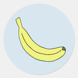 Pegatina Redonda Pegatinas bananeros
