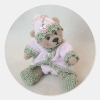 Pegatina Redonda Pegatinas Bonita