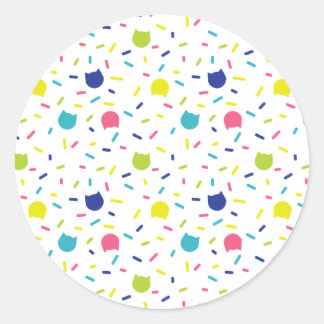 Pegatina Redonda Pegatinas Cat de Guay