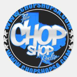 PEGATINA REDONDA PEGATINAS CHOP SHOP
