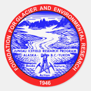 Pegatina Redonda Pegatinas con logotipo de color JIRP - Ronda de 3"