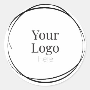 Pegatina Redonda Pegatinas con logotipo de personalizado con círcul